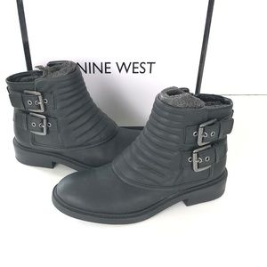 Nine West Gingham Boots Retired Style HTF